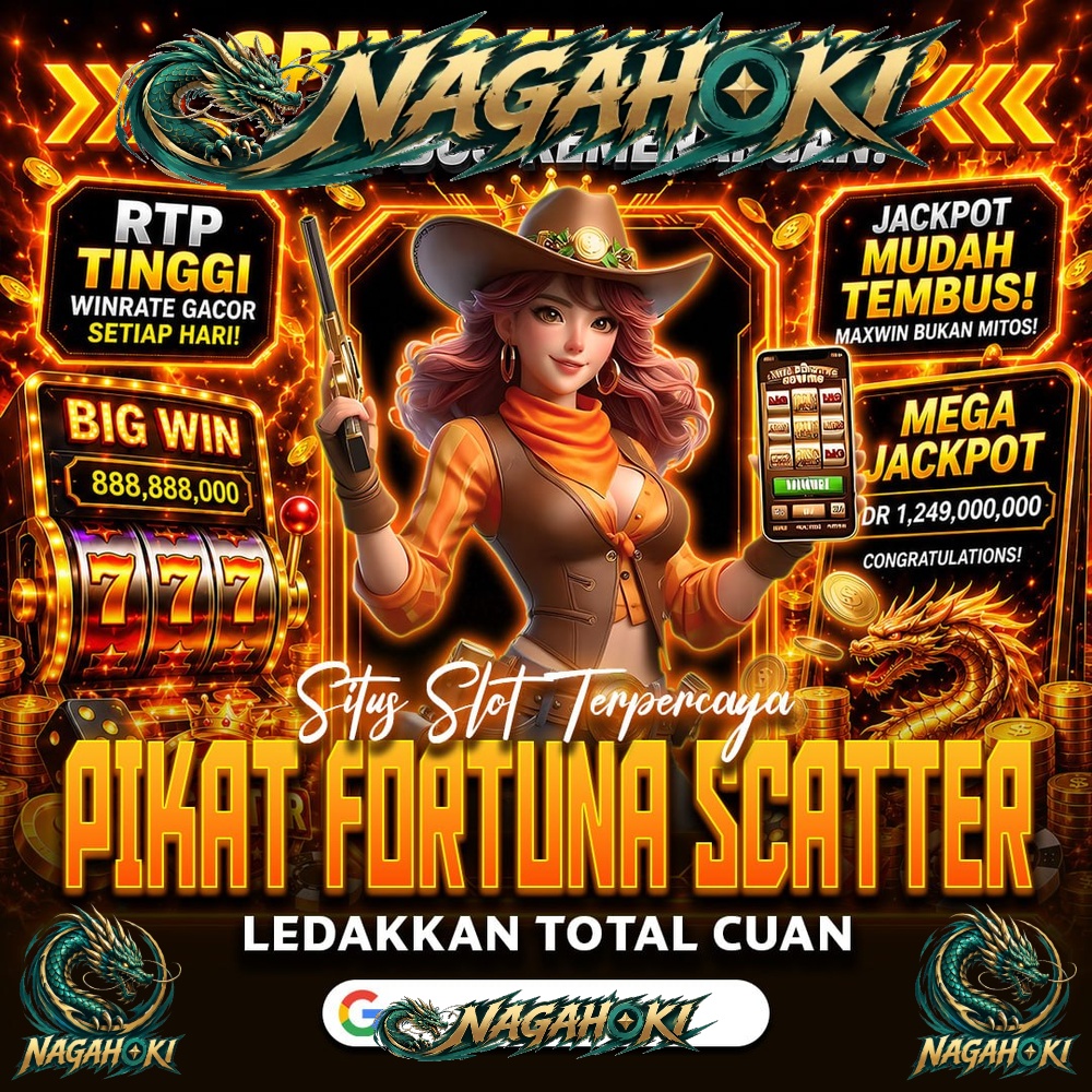 NAGAHOKI: Situs Resmi Slot Bonus New Member 100 Di Awal 3x 5x 7x 10x Gacor Gampang Menang Maxwin